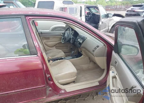 2002 Honda Civic Lx from USA, damaged, VIN 2HGES16582H590845